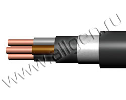 Силовой кабель АВБШв 3х50 + 1х25 (N)