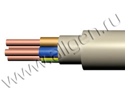 Силовой кабель NYM-J 5x1,5