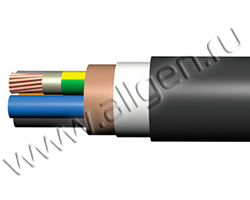 Силовой кабель ПвПГЭнг(А)-FRHF 5х2,5