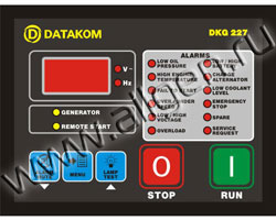 Панель управления DATAKOM DKG-227