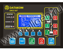 Панель управления DATAKOM DKG-547