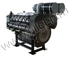 Дизельный двигатель Googol QTA3240G9 мощностью 1812 кВт