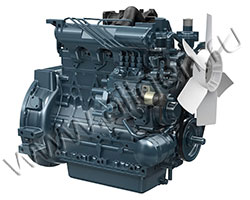 Дизельный двигатель Kubota V2003-E2BG мощностью 18.1 кВт