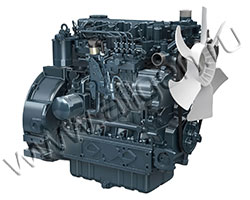 Дизельный двигатель Kubota V3300-E2BG2 мощностью 29.6 кВт