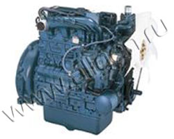 Дизельный двигатель Kubota V1305 мощностью 21 кВт