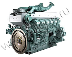 Дизельный двигатель Mitsubishi S12R-PTAA2