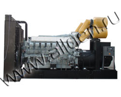 Дизельный генератор AKSA APD-1375P (1100 кВт)
