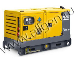 Дизельный генератор Atlas Copco QAS 20 в шумозащитном кожухе