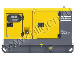 Дизельный генератор Atlas Copco QAS 20 FLX в шумозащитном кожухе