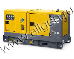Дизельный генератор Atlas Copco QAS 40 в шумозащитном кожухе