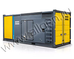 Дизельный генератор Atlas Copco QEC 800 в шумозащитном кожухе