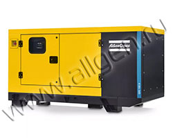 Дизельный генератор Atlas Copco QES 100 U в шумозащитном кожухе