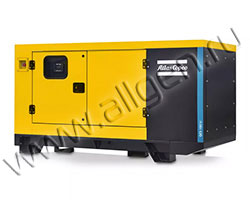 Дизельный генератор Atlas Copco QES 180 U в шумозащитном кожухе