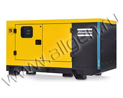 Дизельный генератор Atlas Copco QES 80 U в шумозащитном кожухе