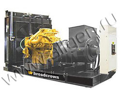 Дизельный генератор Broadcrown BCMU 1100S-50 (880 кВт)
