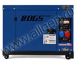 Дизельный генератор DGS AD10R мощностью 11 кВт