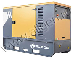 Дизельный генератор Elcos GE.AIS5.110/100.SS+011 в шумозащитном кожухе