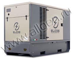 Дизельный генератор Elcos GE.DWS5.085/075.SS+011 в шумозащитном кожухе