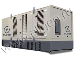 Дизельный генератор Elcos GE.CU.890/800.BF/SS+011