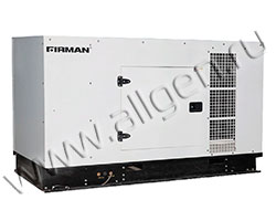 Дизельный генератор FIRMAN SDG100DCS в шумозащитном кожухе