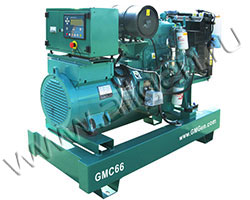 Дизельный генератор GMGen GMC66 (66 кВА)