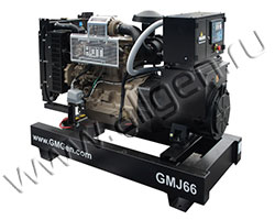 Дизельный генератор GMGen GMJ66 (53 кВт)