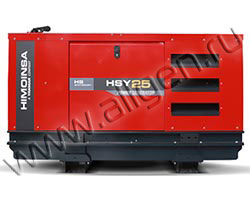 Дизельный генератор Himoinsa HSY-25 T5 мощностью 20 кВт