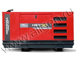 Дизельный генератор Himoinsa HSY-30 T5 мощностью 26 кВт