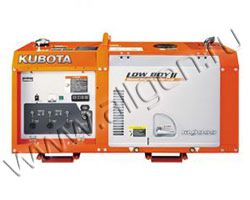 Дизельный генератор Kubota GL9000 мощностью 6 кВт