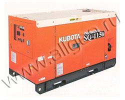 Дизельный генератор Kubota SQ-3140 в шумозащитном кожухе