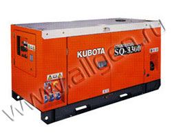 Дизельный генератор Kubota SQ-3300 в шумозащитном кожухе