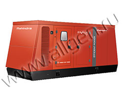 Дизельный генератор Mahindra MP-250 в шумозащитном кожухе