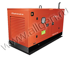 Дизельный генератор Mahindra MP-62.5 в шумозащитном кожухе