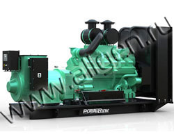 Дизельный генератор PowerLink GMS1000C (880 кВт)