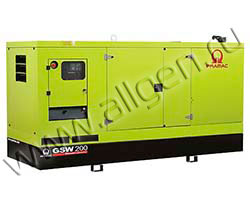 Дизельный генератор Pramac GSW200P