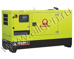 Дизельный генератор Pramac GSW67P