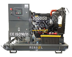 Дизельный генератор Rensol RW25H O/C