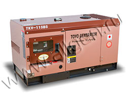 Дизельный генератор TOYO TKV-11SPC/SBS