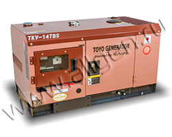 Дизельный генератор TOYO TKV-14TPC/TBS