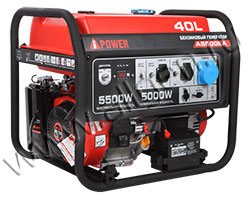 Бензиновый генератор A-iPower A5500EA (5.5 кВт)