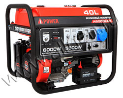 Бензиновый генератор A-iPower A6000EAX