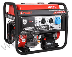 Бензиновый генератор A-iPower A7500EA (7.5 кВт)