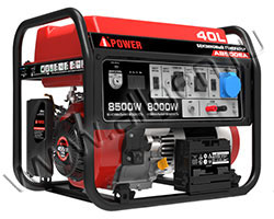 Бензиновый генератор A-iPower A8500EA (8.5 кВт)