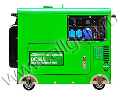 Дизельный генератор ADG-Energy ADG9500Q мощностью 7.5 кВт