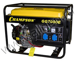 Бензиновый генератор Champion GG7200E (5.5 кВт)