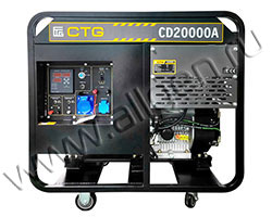 Дизельный генератор CTG CD20000A мощностью 16 кВт