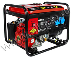 Бензиновый генератор DDE G750 мощностью 7 кВт