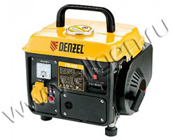 Бензиновый генератор Denzel DB-950 мощностью 0.65 кВт