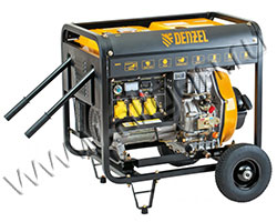 Дизельный генератор Denzel DD-5800E мощностью 5 кВт
