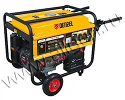 Бензиновый генератор Denzel GE-4500E мощностью 4 кВт
